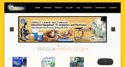 Desktop Screenshot of kreasilebah.com